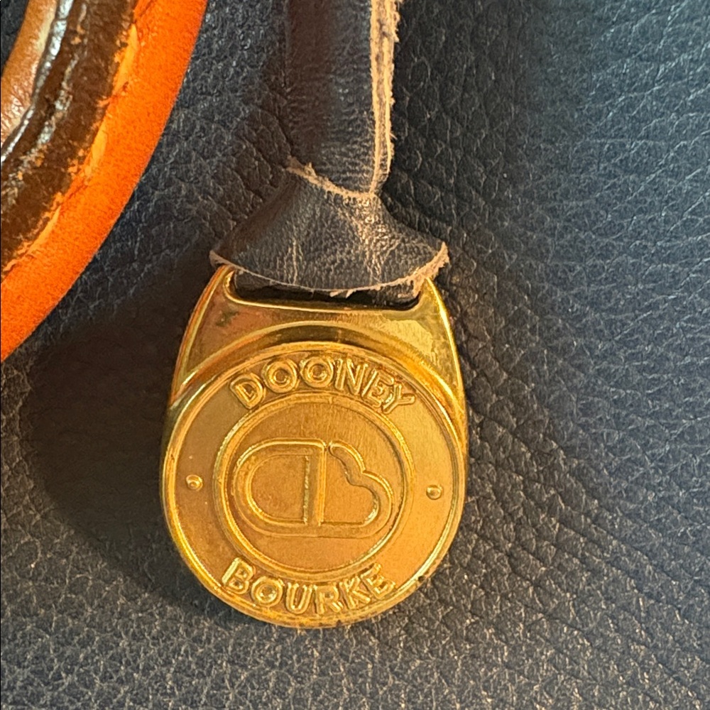 Dooney & Bourke Vintage Blue Doctor Bag/Satchel - Picture 8 of 8